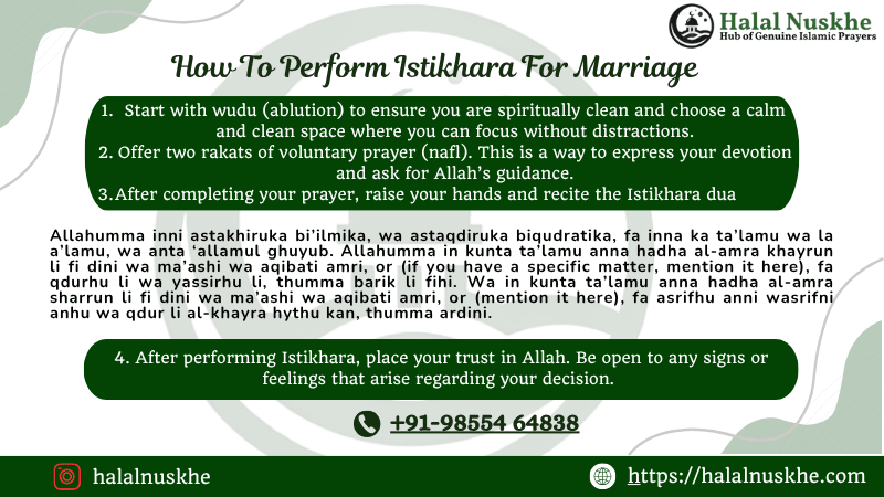 How To Perform Istikhara For Marriage